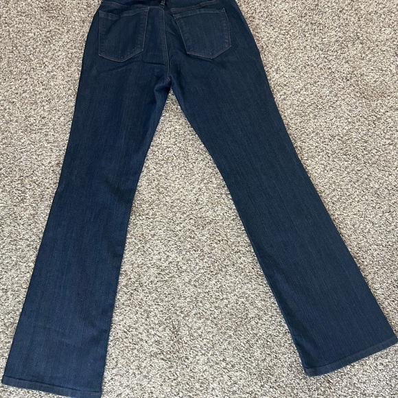 Ann Taylor Loft Curvy Bootcut Dark Wash Jeans Size 4 - Picture 3 of 5